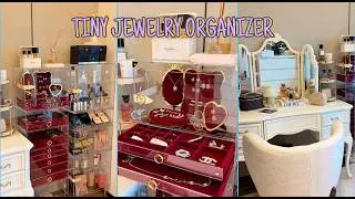 JEWELRY RESTOCK SATISFACTION ✨ | Tiny Organizer Arrangement & Refill ASMR