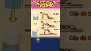 Đ&aacute;nh bay mỡ bụng chỉ với 5ph mỗi ng&agrave;y #xuhuong #nguyendiudongy #suckhoe #thucphamban