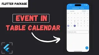 Как добавить событие в настольный календарь Flutter