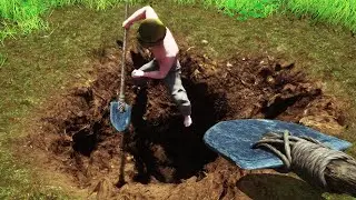 We Dig a BIG hole (Keep Digging Gameplay)
