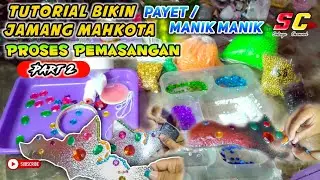 Tutorial Bikin Jamang / Mahkota Part 2 Proses Pemasangan Payet / Manik Manik By Sedoyo Channel
