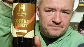 Beer - Harper Brewing Coffee Stout From Aldi - Review #1695