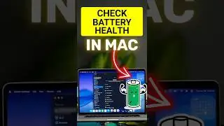 How to Check Battery Health in Mac?