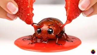 Fruits With Cute Tiny Animals Inside AI ASMR (Oddly Satisfying)
