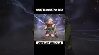 Snake VS Monkey IS BACK in Metal Gear Solid Delta! Check out my new video to learn more! #metalgear