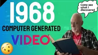 1968 IBM Computer Generated Movie - Video