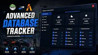 FiveM Script | Economy & Database Tracker System [ESX/QB] | GRP Development
