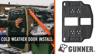 Gunner Kennels — Установка двери для холодной погоды