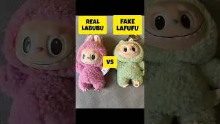 😱REAL Labubu vs FAKE Lafufu &ndash; Can YOU Spot the Difference?Don&rsquo;t get SCAMMED #labubu #popmart#doll