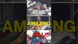 ASHE AMAZING KILL #potg #blizzard #ranked #gaming #ow2 #overwatchps #overwatch2