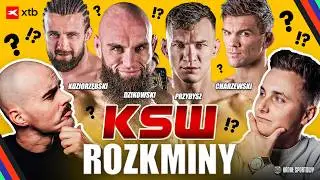 KSW &ndash; ROZKMINY! TURSKI I MŚCIWUJEWSKI ZAPRASZAJĄ: KOZIORZĘBSKI, DZIKOWSKI, PRZYBYSZ, CHARZEWSKI