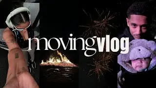 MOVING VLOG ★ bonfire night + vintage room decor + new school + mistakes WERE made | Chandler Alexis