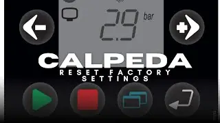 CALPEDA RESET FACTORY SETTINGS