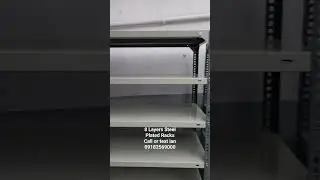 8 Layers Steel Shelves