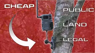 Adjustable! Cheap! Trail Camera Mounting Bracket (DIY)