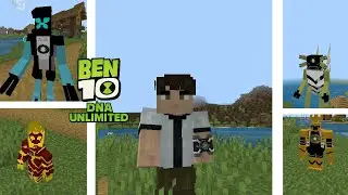 Ben 10 Dna Unlimited nova addon do Ben 10!!!!! Feita por Vitor Tennyson #ben10addon #ben10classic 