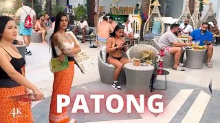 【4K🇹🇭】Patong Beach Walking Tour | Gorgeous Phuket