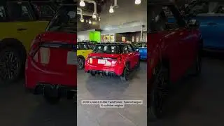 Experience the Chili Red 2025 MINI JCW Hardtop 2-Door #minicooper #minicoopers #jcw #cars #fyp