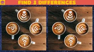 【Find the Difference】Brain Game Puzzle 