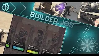 FiveM Builder Job System - Multi Job - QB/QBX/ESX - 0TICK Scripts