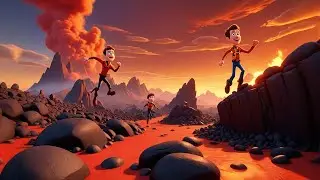 Jump Over the Lava Rocks! 🔥🪨 | Fun Kids Adventure | Motor Skills & Problem-Solving for Toddlers