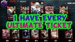 I PULLED ULTIMATE TICKET MOSS, DEION, MIKE EVANS, HENRY & MORE! WE LIT MUT 17 FREE ULTIMATE TICKETS!