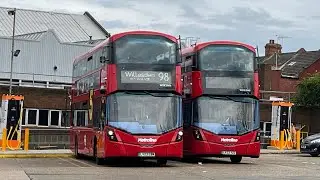 London Buses at Willesden Bus Garage 22/03/25