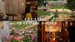 Slow Days Creating My Cottage Garden 🐣🌸🌺| Slow Life in the Countryside 