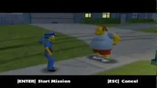 The Simpsons Hit and Run Walkthrough - Level 4 - Bonus Mission - Beached Love [HD]