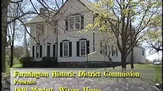1840 Michael Marlett - Charles Wixom House