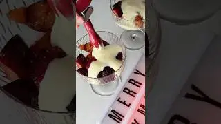 Zabaglione ze śliwkami Amarena #youtubeshorts #przepis #pyszne #jedzenie #łatwegotowanie