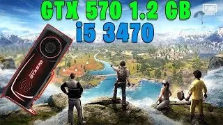 PUBG MOBILE LIVIK - GTX 570 1.2GB - i5 3470 - 1080p 90Fps