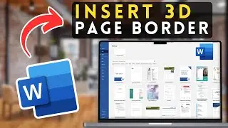 How to Insert a 3D Page Border in Microsoft Word | MS Word Tutorial (2025)