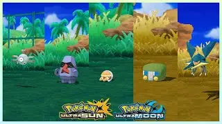 Pokemon UltraSun & UltraMoon - Magnemite,Nosepass,Grubbin,Charjabug & Vikavolt Locations