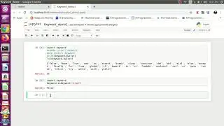 Keyword Module in Python