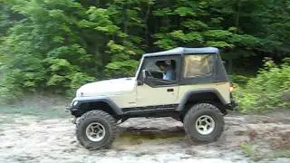 Jeep yj v8 front end dig