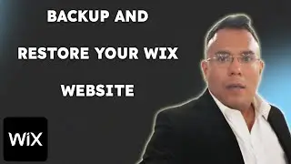 How To Backup And Restore Your Wix Website  { 2025 edition }