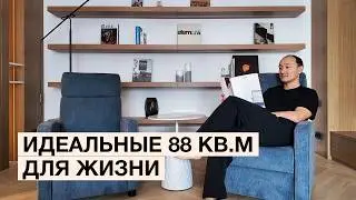 Интерьер квартиры 88 кв.м в Ташкенте Сити. Вас удивят фишки и эстетика