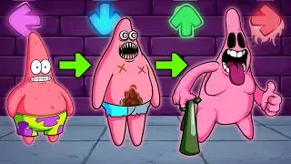 Patrick Star ALL PHASES | Gameplay VS Playground | FNF Character Test