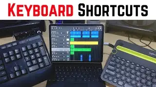 GarageBand iOS | Complete guide to KEYBOARD SHORTCUTS (iPad/iPhone)