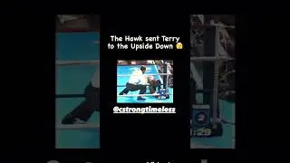 Julian &ldquo;The Hawk&rdquo; Jackson sent Terry to the Upside Down‼️‼️‼️ Very Pugilistic