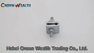 D lashing wire clamp