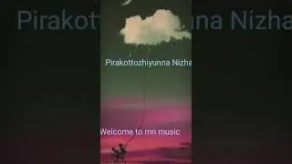Pirakottozhiyunna Nizhal /Background by MN MUSIC/Studio (Suno AI) write/Mn