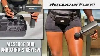 RECOVERFUN Massage Gun Unboxing and Honest Review (NOT SPONSORED!)