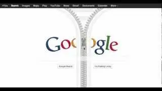 Google Zipper Gideon Sundback Logo