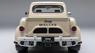 2025 Jeep Willys Pickup | Official First Look Reveal | Retro Muscle Meets Modern Power