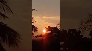 Red sky sunset 🌇