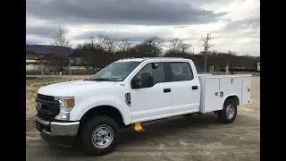 Ford F250 Service Utility Body non DOT GVW 4x4 Crew Cab Walk Around by Michael Olden of Lee-Smith