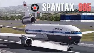 Despegue fallido en M&aacute;laga - Vuelo 995 de Spantax (Reconstrucci&oacute;n)