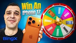 🔥 Выиграйте БЕСПЛАТНЫЙ iPhone 17 Pro с BingX! 100% гарантия призов 🎁 | Розыгрыш BingX Lucky 2025